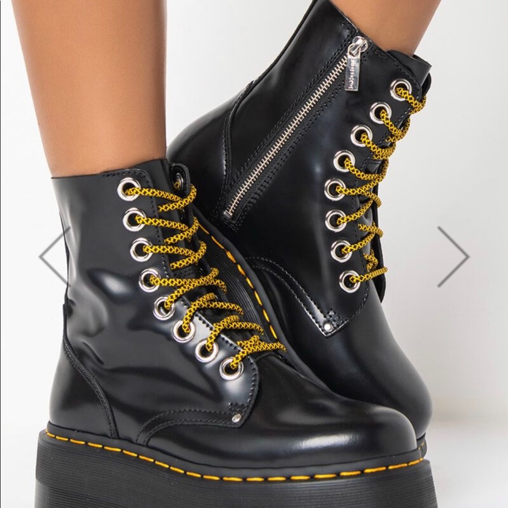 DR MARTENS JODON MAX BLACK SIZE:8 - Picture 7 of 8
